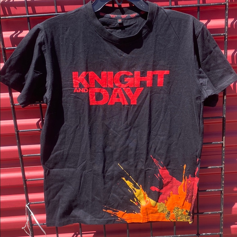 Knight and Day Black T-Shirt